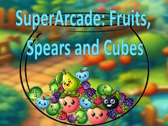 Jogo SuperArcade: Frutas, Lanças e Cubos online