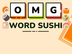 Jogo OMG Sushi de Palavras online