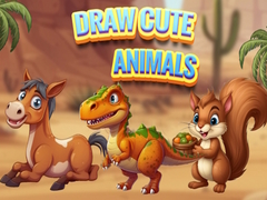 Jogo Desenhe Animais Fofos online