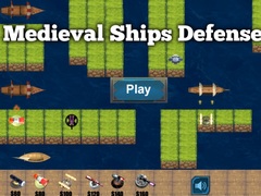 Jogo Defesa de Navios Medievais online