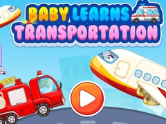 Jogo Bebê Aprende Transporte online