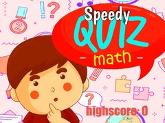 Jogo Quiz Matemático Rápido online