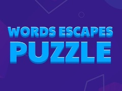 Jogo Palavras Escapam Puzzle online