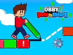 Jogo Obby Desenhar para Escapar online