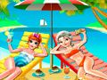 Jogo Selfie de Praia da Elsa e da Anna online