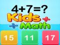 Jogo Matemática para crianças online