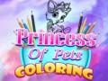 Jogo Princesa dos Animais de Estimação: Colorir online