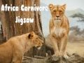Jogo Quebra-Cabeça Carnívoro da África online
