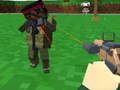 Jogo Zumbi Bloco e Tiro de Veículo online