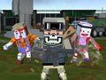 Jogo Sobrevivência Zombie na Arena Pixel 3D de Combate online