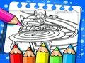 Jogo Livro de Colorir do Capitão América online