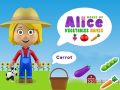 Jogo Mundo dos Nomes de Vegetais da Alice online