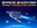 Jogo Atirador Espacial: Desafio de Digitação Rápida online