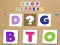 Jogo Soltar Letras online