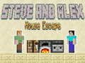 Jogo Fuga da Casa de Steve e Alex online