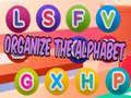 Jogo Organize O Alfabeto online