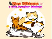 Jogo Moe Kittens Cat Avatar Maker online