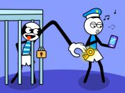 Jogo Stickman Troll Thief Wief Puzzle online