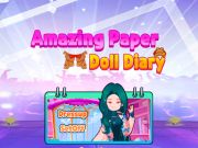 Jogo Diário de boneca de papel incrível online