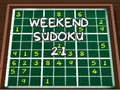 Jogo Sudoku de Fim de Semana 21 online