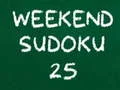 Jogo Sudoku de Fim de Semana 25 online