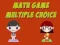 Jogo Jogo de Matemática de Múltipla Escolha online