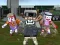 Jogo Sobrevivência Zombie na Arena Pixel 3D de Combate online