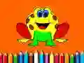 Jogo De Volta às Aulas: Livro de Colorir de Sapo online