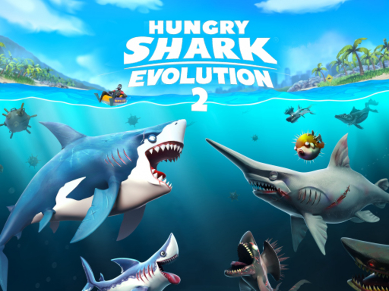 Jogo Evolução de tubarão faminto 2 online