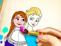 Jogo Livro de Colorir Reino do Gelo online