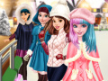 Jogo As princesas vão patinar no gelo online