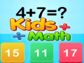 Jogo Matemática para crianças online