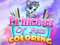 Jogo Princesa dos Animais de Estimação: Colorir online