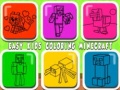Jogo Colorir fácil para crianças Minecraft online