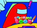 Jogo Livro de Colorir Among Us online