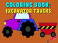 Jogo Livro de Colorir: Caminhões Escavadores online
