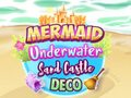 Jogo Decoração de Castelo de Areia Subaquático de Sereia online