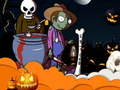 Jogo Deslizamento de Halloween Feliz online