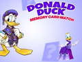 Jogo Jogo da Memória do Donald Duck online
