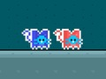 Jogo Gatos vermelhos e azuis online