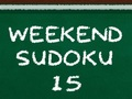 Jogo Sudoku de Fim de Semana 15 online