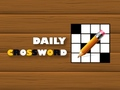 Jogo Crucigrama diário online