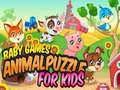 Jogo Jogos para Bebês: Quebra-Cabeça de Animais para Crianças online