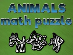 Jogo Quebra-Cabeças Matemáticos de Animais online