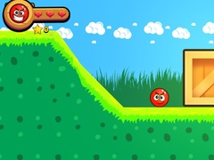 Jogo Bola Vermelha Rolando online