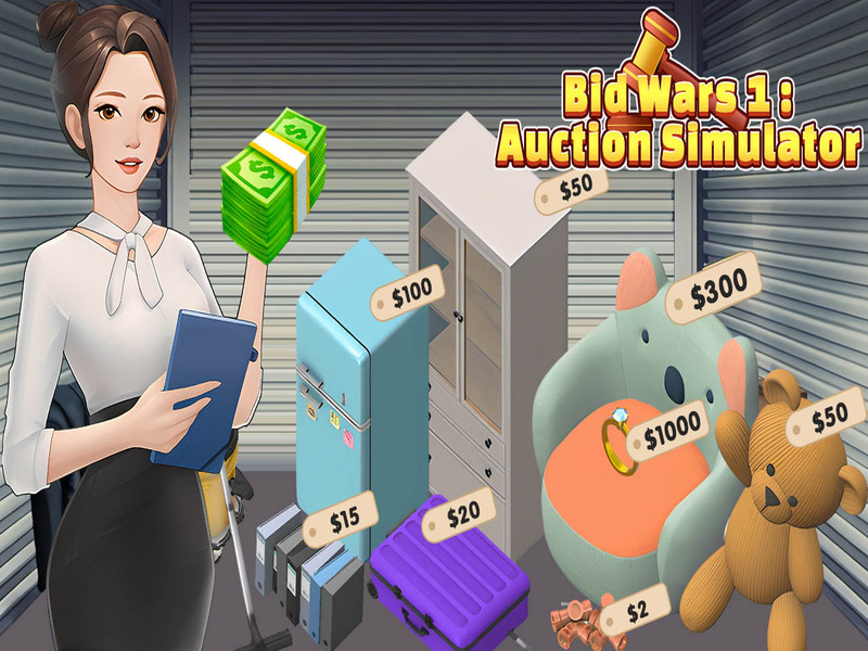 Jogo Bid Guers 1 Simulador de leilão online