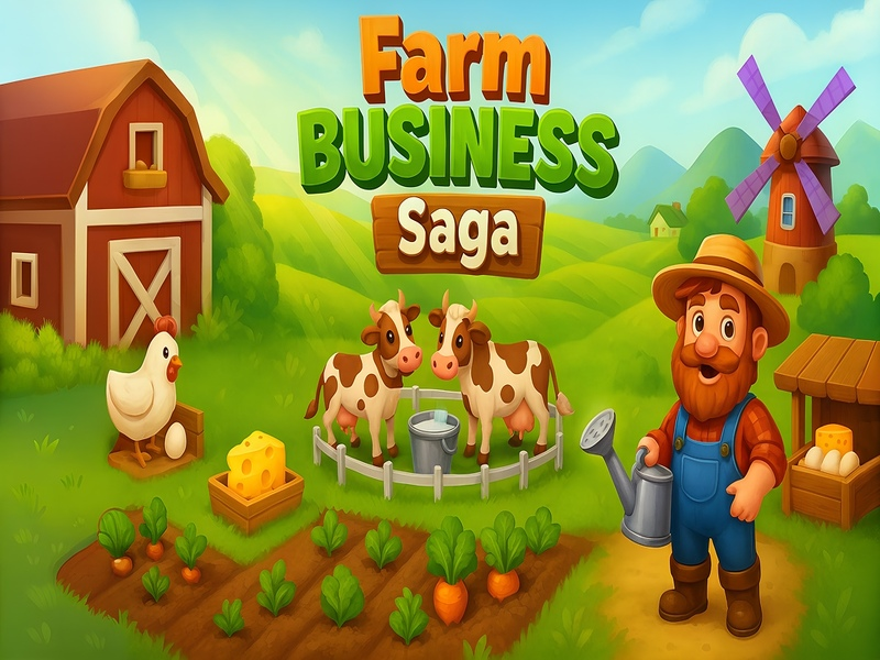Jogo Saga de negócios agrícolas online