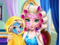 Jogo Mamãe Rainha do Gelo Maquiagem Real online