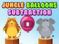 Jogo Balões da Selva: Subtração online