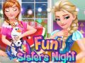 Jogo Noite Divertida entre Irmãs online